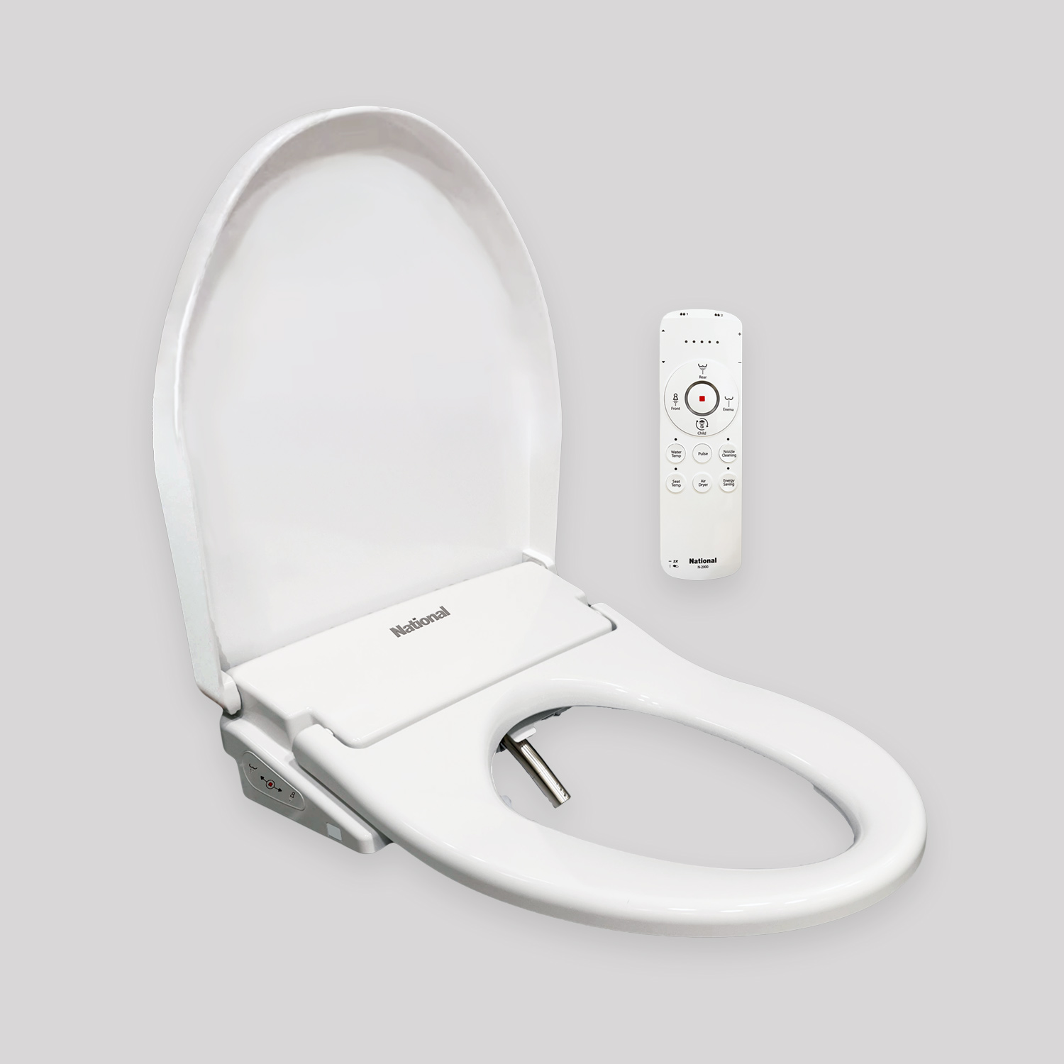 National N1000 bidet toilet seat with self-cleaning nozzle for Perth bathrooms